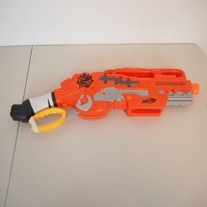 Nerf Scravenger Blaster Zombie Strike Survival System Toy Blaster Orange Gun